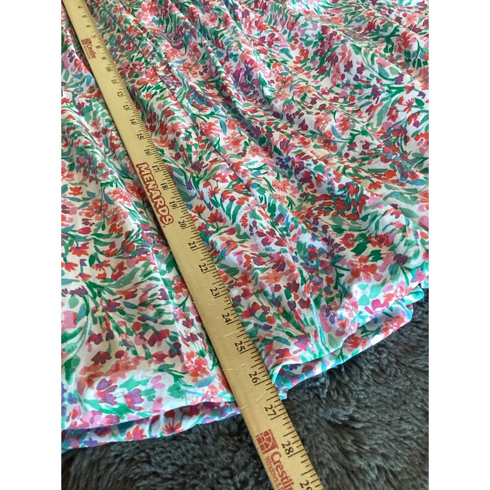 J.Crew White Spearmint Floral Bubble Skirt Large NWT floral - Picture 9 of 9